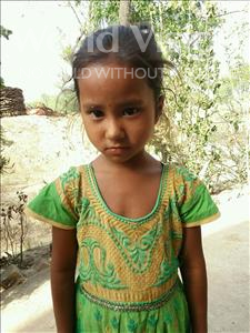 Choose a child to sponsor, like this little girl from Bhojpur, Suruchi age 6