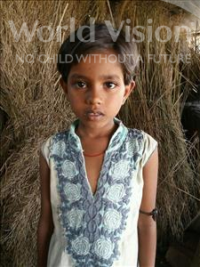 Choose a child to sponsor, like this little girl from Bhojpur, Supriya age 8