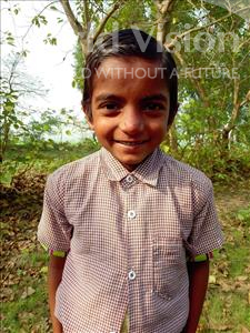 Choose a child to sponsor, like this little boy from Bhojpur, Golu age 9