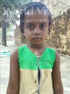 Choose a child to sponsor, like this little girl from Bhojpur, Sonam age 6