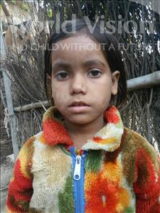 Choose a child to sponsor, like this little girl from Bhojpur, Anjali age 6