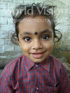 Choose a child to sponsor, like this little boy from Bhojpur, Purab age 3