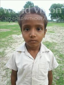 Choose a child to sponsor, like this little boy from Bhojpur, Dipu age 5