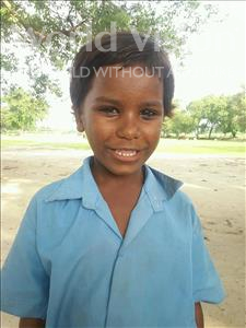 Choose a child to sponsor, like this little girl from Bhojpur, Pushpa age 8
