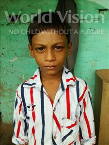 Choose a child to sponsor, like this little boy from Patna, Dhiraj age 7