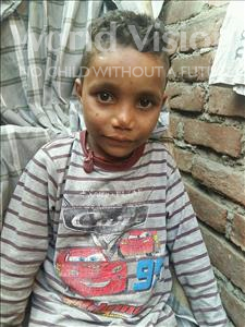 Choose a child to sponsor, like this little boy from Patna, Krishna age 6