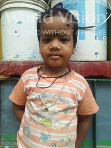 Choose a child to sponsor, like this little boy from Patna, Sagar age 3