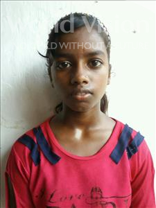 Choose a child to sponsor, like this little girl from Patna, Muskan age 12