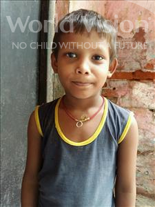Choose a child to sponsor, like this little boy from Patna, Mohit age 6