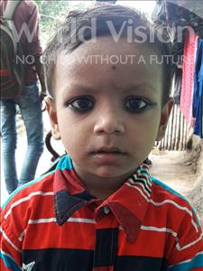 Choose a child to sponsor, like this little boy from Patna, Rohit age 3