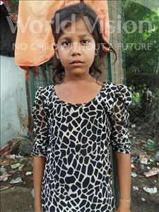 Choose a child to sponsor, like this little girl from Patna, Rupa age 6