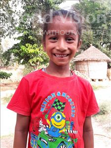 Choose a child to sponsor, like this little boy from Vaishali, Avinit age 7