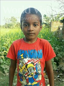 Choose a child to sponsor, like this little boy from Vaishali, Srikant age 8