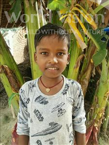 Choose a child to sponsor, like this little boy from Vaishali, Adarsh age 8