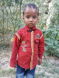 Choose a child to sponsor, like this little boy from Vaishali, Satyam age 5