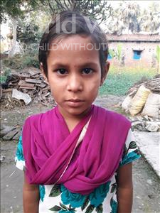 Choose a child to sponsor, like this little girl from Vaishali, Sitara age 9