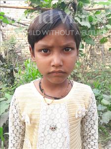 Choose a child to sponsor, like this little girl from Vaishali, Priya age 8