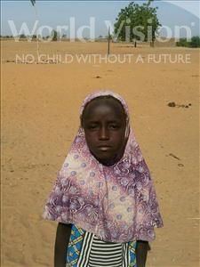 Choose a child to sponsor, like this little girl from Komabangou, Mariama age 8