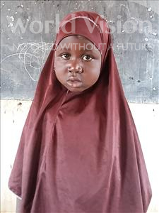 Choose a child to sponsor, like this little girl from Komabangou, Aichatou age 8
