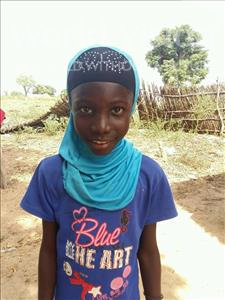 Choose a child to sponsor, like this little girl from Mbella, Khemesse age 10