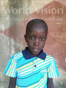 Choose a child to sponsor, like this little boy from Mbella, Modi Diome age 8