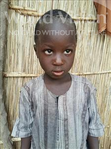Choose a child to sponsor, like this little boy from Mbella, Moussa age 5