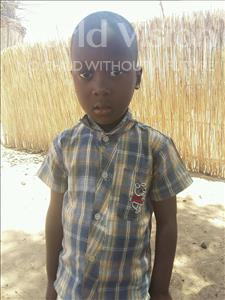 Choose a child to sponsor, like this little boy from Mbella, Modou age 5