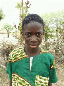 Choose a child to sponsor, like this little boy from Loul, Albert Ablaye age 12