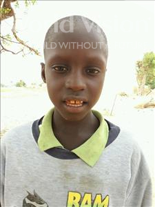 Choose a child to sponsor, like this little boy from Loul, Bernard Birame age 11