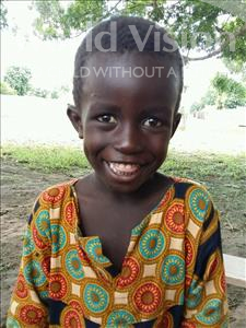 Choose a child to sponsor, like this little boy from Loul, Gerard Antoine Ngor age 6