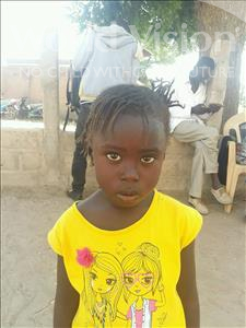 Choose a child to sponsor, like this little girl from Loul, Mariama age 3