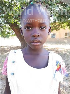 Choose a child to sponsor, like this little girl from Loul, Coumba age 3