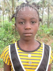 Choose a child to sponsor, like this little girl from Jong, Hannah age 11