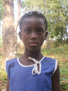 Choose a child to sponsor, like this little girl from Tegloma, Aminata age 9