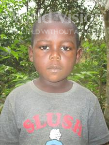 Choose a child to sponsor, like this little boy from Tegloma, Solomon age 5