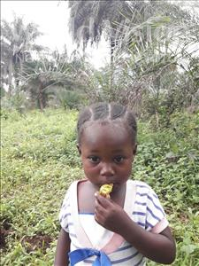 Choose a child to sponsor, like this little girl from Tegloma, Augusta age 3