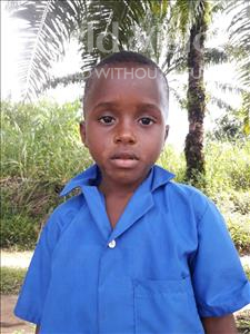 Choose a child to sponsor, like this little boy from Tegloma, Lahai age 6