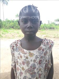 Choose a child to sponsor, like this little girl from Tegloma, Mamie age 7