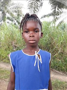 Choose a child to sponsor, like this little girl from Tegloma, Yeama age 9