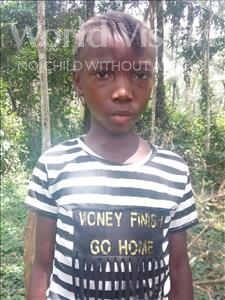 Choose a child to sponsor, like this little girl from Tegloma, Fatmata age 9