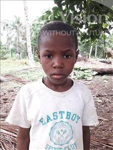 Choose a child to sponsor, like this little boy from Jaiama Bongor, Foday age 10