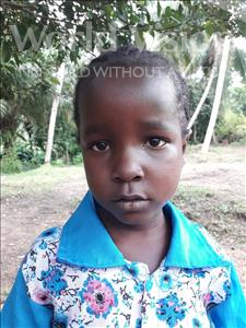 Choose a child to sponsor, like this little girl from Jaiama Bongor, Fatu age 7