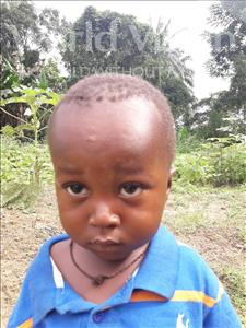 Choose a child to sponsor, like this little boy from Jaiama Bongor, Amza age 1