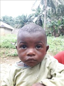Choose a child to sponsor, like this little boy from Jaiama Bongor, Sheku age 1