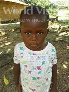Choose a child to sponsor, like this little boy from Jaiama Bongor, Idrissa age 3