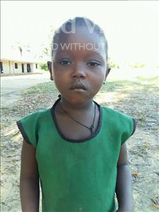 Choose a child to sponsor, like this little girl from Jaiama Bongor, Kadiatu age 4