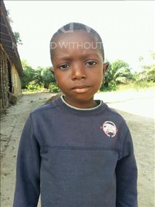 Choose a child to sponsor, like this little boy from Jaiama Bongor, Lamina age 6