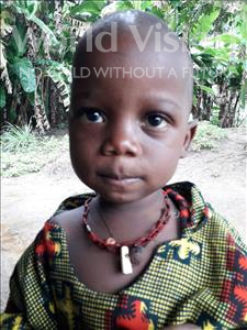Choose a child to sponsor, like this little boy from Jaiama Bongor, Ibrahim age 2