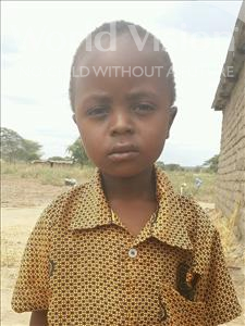 Choose a child to sponsor, like this little boy from Kilimatinde, Valentino Venus age 5