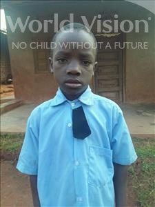 Choose a child to sponsor, like this little boy from Kibiga-Mulagi (Kimu), Pius age 8